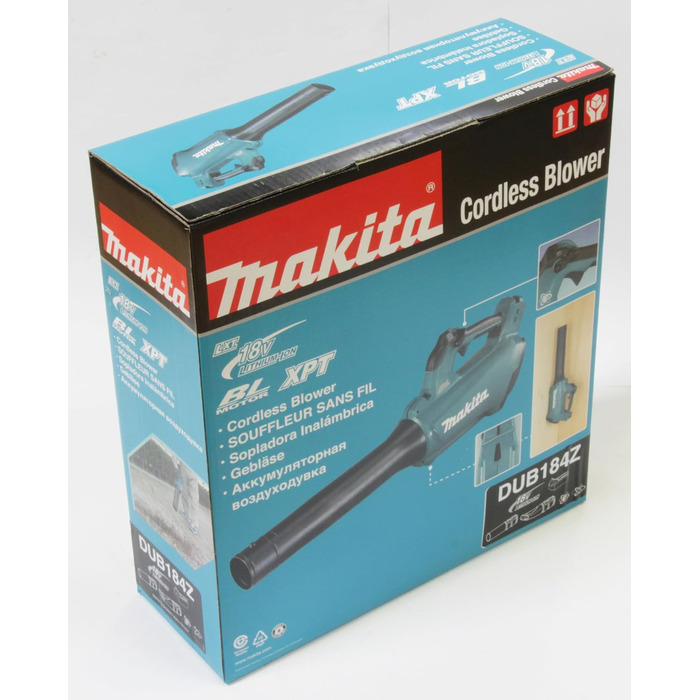 Акумуляторний повітродув Makita DUB184Z 18В, без акумулятора та зарядного, зелений