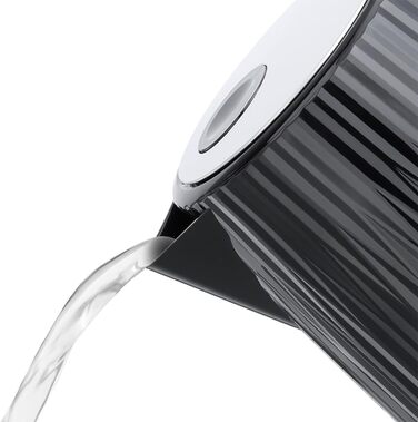 Електрочайник Russell Hobbs Eden 1,7 л, 2400 Вт, білий з нержавіючою вставкою, знімний фільтр від накипу, відкривання кришки кнопкою, індикатор рівня води, підсвічування, BPA-free, модель 27360-70