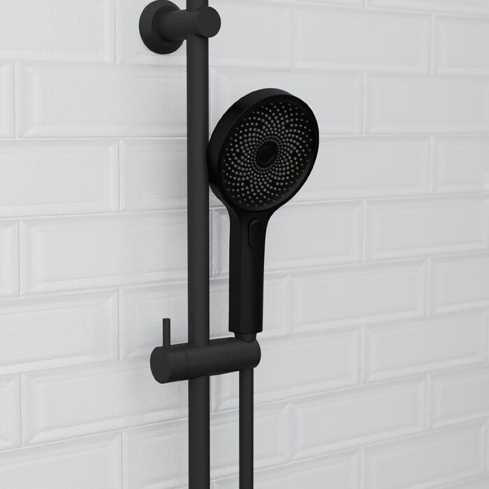 Душова лійка SCHÜTTE SAMOA RAIN, 3 режими, 300 форсунок, антикальк, м'який струмінь, біла/чорна