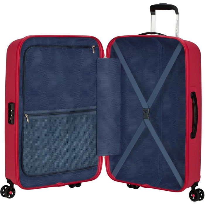 Валіза American Tourister Ellipso Spinner L 79 см 104 л рожева, поліпропілен, на колесах
