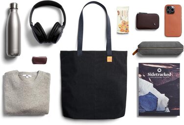 Сумка-тоут Bellroy City чорна — міська жіноча сумка з еко-шкіри