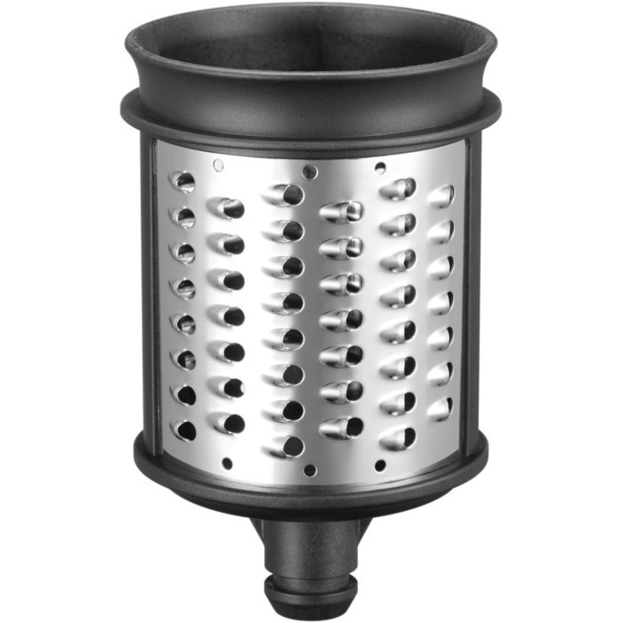 Набір овочерізок KitchenAid KSMVSA+KSMEMVSC, 7 предметів, нержавіюча сталь, сріблястий/білий