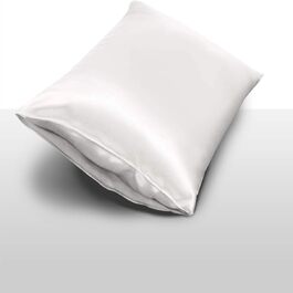 Наволочка inSilk з натурального шовку, біла, 40x80 см, 100% шовк тутового шовкопряда