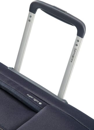 Валіза Samsonite Base Boost Spinner M розширювана, 66 см, 67,5/73,5 л, чорна, для подорожей