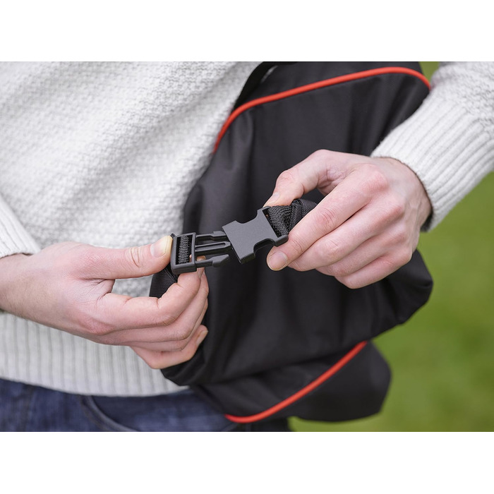 Рюкзак-пилозбірник Black+Decker 72 л для садового пилососа, з гнучким шлангом, сумісний з моделями GW2810, GW2838, GW3030, GW3031BP, GW3050