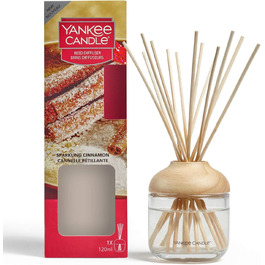 Аромадифузор з паличками Yankee Candle Signature Sparkling Cinnamon, до 8 тижнів, 24,1 см