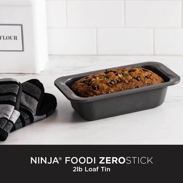Ланчбокс NINJA Foodi ZEROSTICK, 900 г, антипригарний, сталевий, для їжі, сріблястий, 22x13 см, можна мити в посудомийці