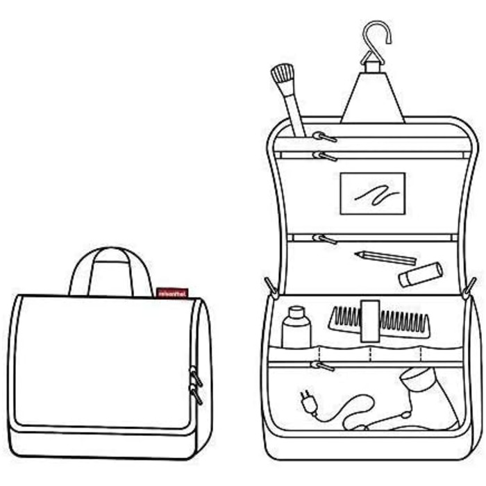 Косметичка Reisenthel Toiletbag XL, 28 см, органайзер для косметики