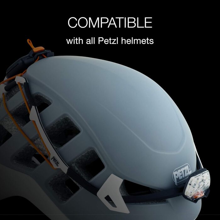 Налобний ліхтар PETZL IKO CORE, чорний, унісекс, універсальний розмір