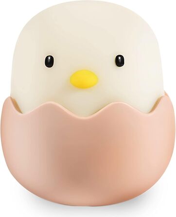 Дитячий LED нічник MegaLight Eggy Egg з RGB-підсвіткою, сенсорним керуванням, таймером і USB-зарядкою, безпечний для немовлят, нічна лампа для дитячої кімнати