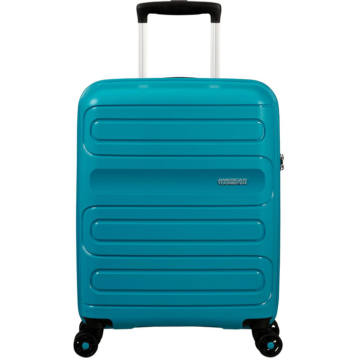 Валіза American Tourister Sunside Spinner L 77 см, чорна, розширювана, 118 л, на 4 колесах