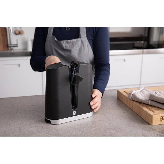 Точилка для ножів ZWILLING V-Edge, керамічна, чорна