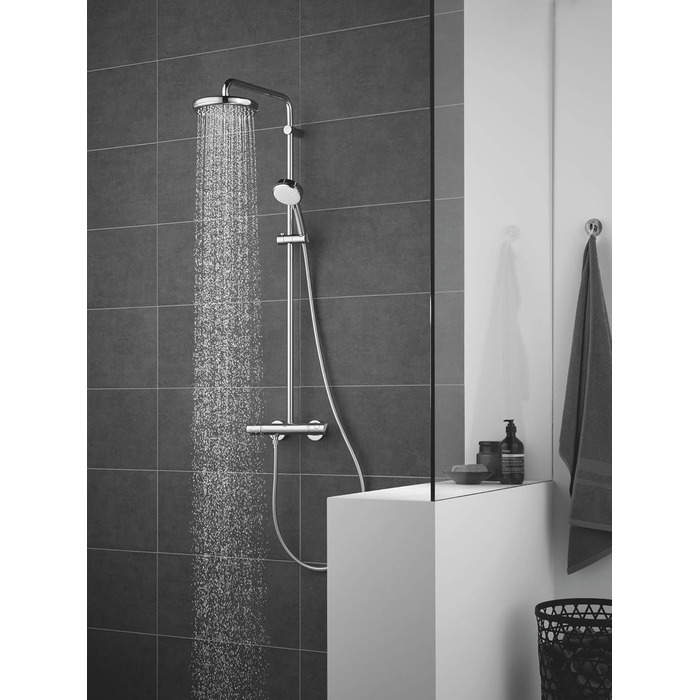 Верхній душ Grohe Tempesta 210, хром, 26408000