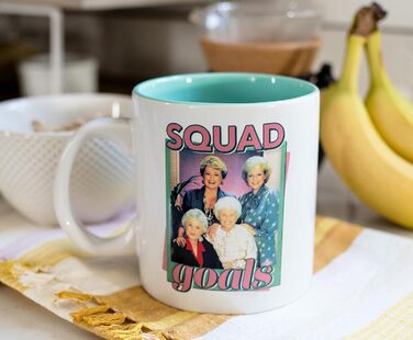 Керамічна чашка The Golden Girls Squad Goals 590 мл Silver Buffalo