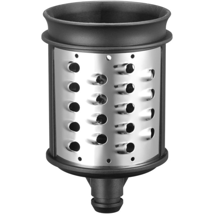 Набір овочерізок KitchenAid KSMVSA+KSMEMVSC, 7 предметів, нержавіюча сталь, сріблястий/білий