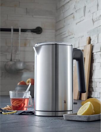 Електрочайник WMF Lono 1,6 л, нержавіюча сталь, 2400 Вт, з підсвіткою та фільтром від накипу