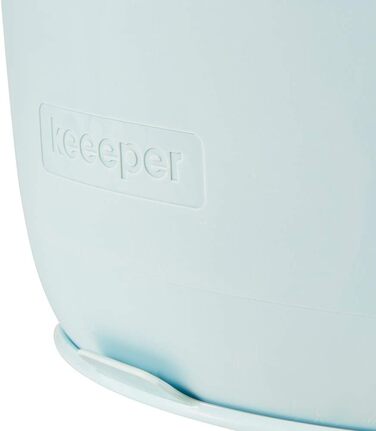 Набір мисок для змішування keeeper Marla 4-в-1 з кришкою від розбризкування, лопаткою, присоскою, антиковзкою основою, пластик, м'ятно-зелений/білий