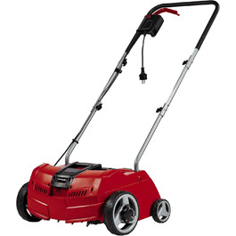 Електричний аератор-скарифікатор Einhell GC-ES 1231/1, 1200 Вт, для газону до 300 м², 8 подвійних лез, 3 рівня глибини, складана ручка