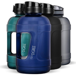 Фітнес-пляшка для води 720°DGREE uberBottle Jug 2300 мл, BPA-free, синя, з ручкою, для спорту та тренувань, герметична