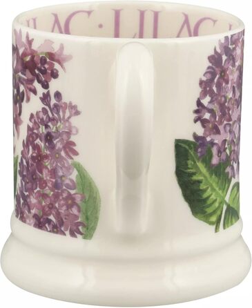 Велика керамічна чашка Emma Bridgewater 1/2 пінти, фіолетова, для кави, капучино, латте, чаю, подарунок на день народження