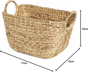 Кошик для зберігання Copactor з натурального світлого дерева XL 40x23x26 см