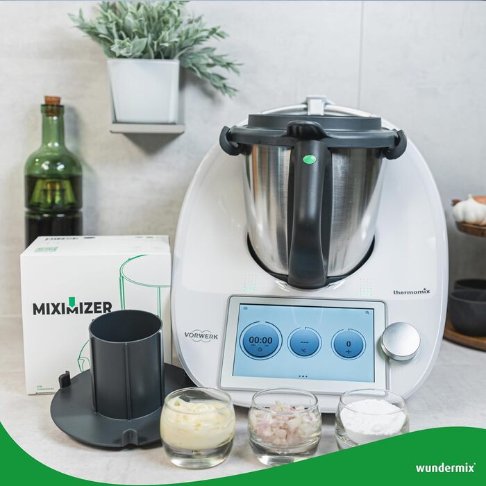 Miximizer® Насадка для подрібнення для Thermomix TM7, TM6, TM5 • Ефективне подрібнення, змішування та нарізка продуктів • Вироблено в Німеччині