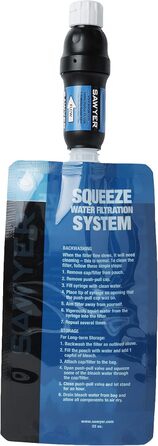 Фільтр для води SAWYER PointONE Squeeze, переносний фільтр для очищення питної води