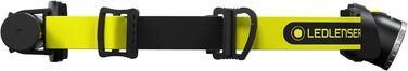 Налобний ліхтар Ledlenser iH8R 600 люмен, акумуляторний, з кріпленням на шолом, сумка, зарядка USB, для роботи в рукавичках