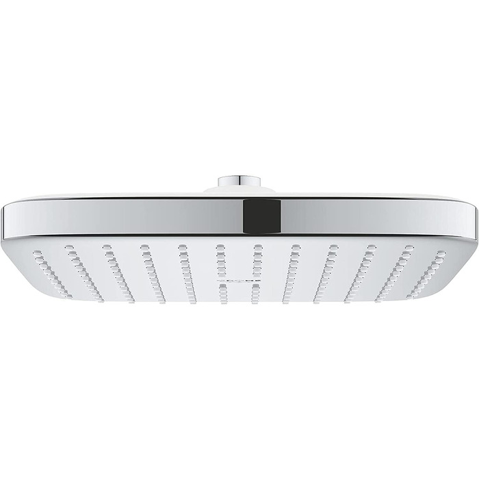 Душова лійка GROHE Vitalio Start 250, квадратна, хром, антивапняна система, водозберігаюча, довговічне покриття