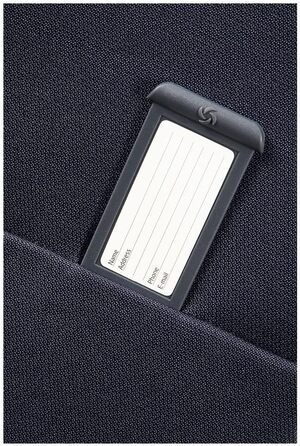 Середня розширювана валіза Samsonite Base Boost Spinner 66 см, 67,5/73,5 л, чорна/синя, на 4 колесах
