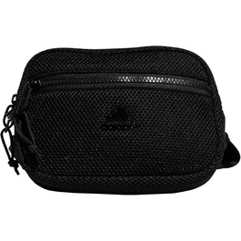 Унісекс поясна сумка adidas Airmesh для подорожей, спорт, чорна