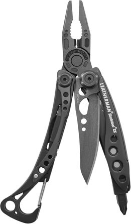 Мультитул Leatherman Skeletool CX 7-в-1 для кемпінгу та виживання, нержавіюча сталь, Onyx
