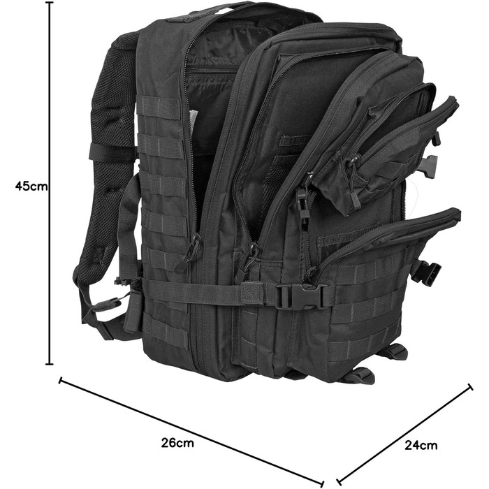 Тактичний рюкзак US Cooper Assault, військовий, BW-online-shop