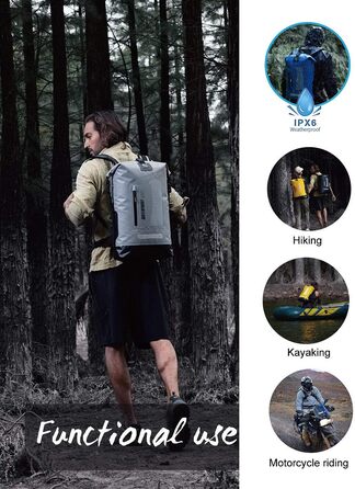 Водонепроникний рюкзак IDRYBAG Dry Bag 20/30/40 л для подорожей, плавання, каякінгу, чоловіків, туристичний гермомішок