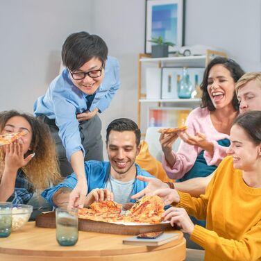 Набір для піци Chef Pomodoro: лопатка (30x36 см) і ніж (36 см) – професійний комплект для піци з преміум-матеріалів для дому та ресторану
