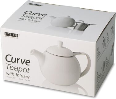 Чайник FORLIFE Curve із ситечком, 625 мл / 710 мл, лайм