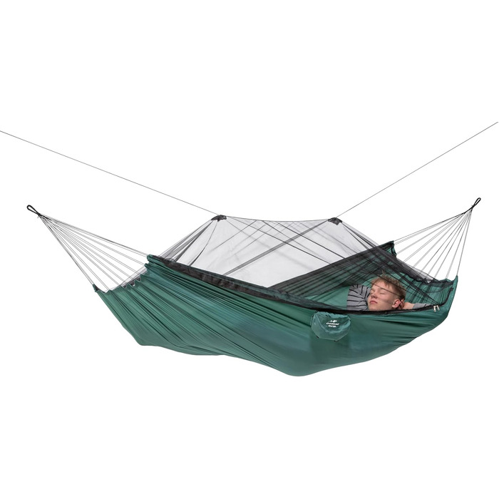 Легка гамак AMAZONAS Moskito Traveller з москітною сіткою, 220x140 см, до 150 кг