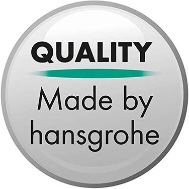 Набір Hansgrohe Crometta: тримач для душу з лійкою, шланг 1,6 м, 2 режими, водозбереження, білий/хром