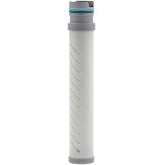 Фільтр-пляшка LifeStraw Go 650 мл з 2-ступеневим змінним картриджем, біла