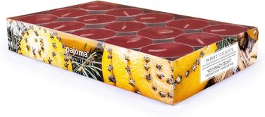 Ароматичні чайні свічки pajoma, 240 шт, різдвяні аромати, 8×30 шт