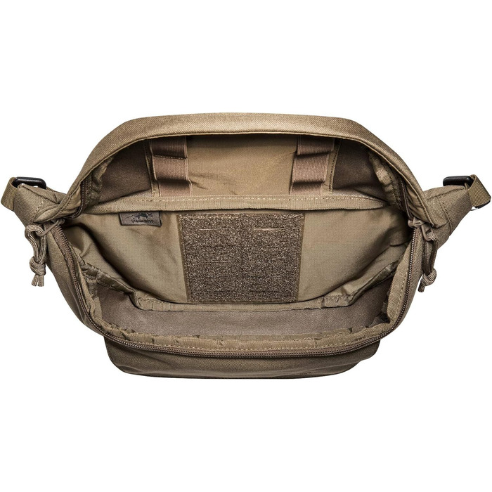 Тактична поясна сумка Tasmanian Tiger TT Modular Hip Bag II, універсальна, 5 л, три відділення на блискавці, Molle-панель, для спорту, туризму, військових, колір койот