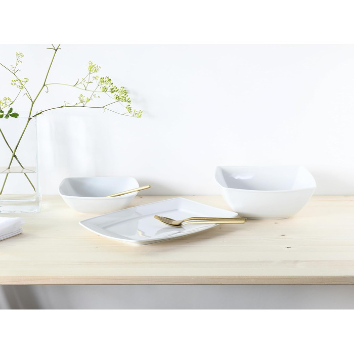 Сервіз CreaTable Victoria, білий, 3 предмети, серія Geschirrset