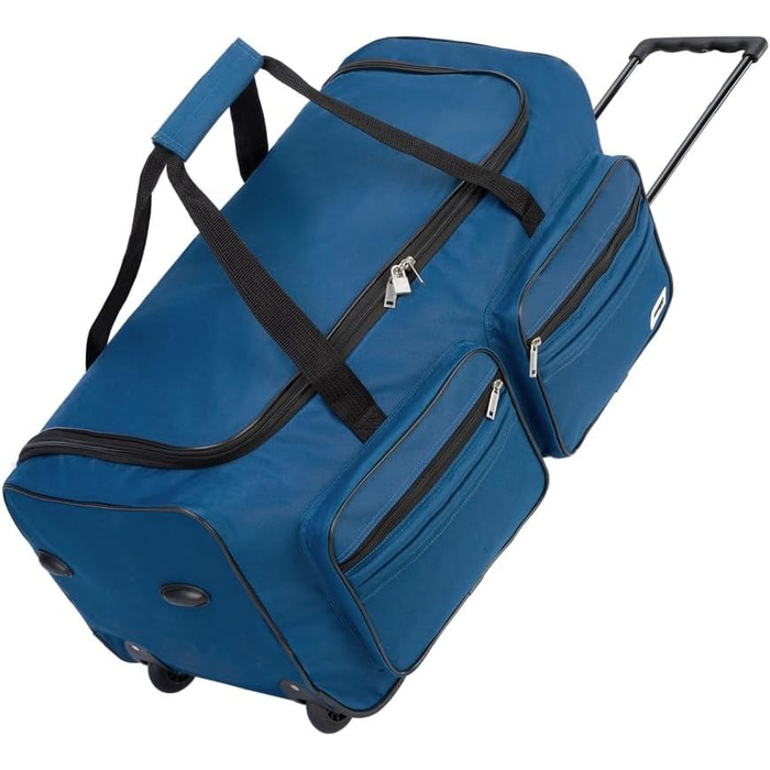 Дорожня сумка на колесах MONZANA 85 л, телескопічна ручка, м'який чемодан XL 70x36x34 см