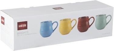 Набір з 4 еспресо чашок La Cafetière Brights, 65 мл, керамічні