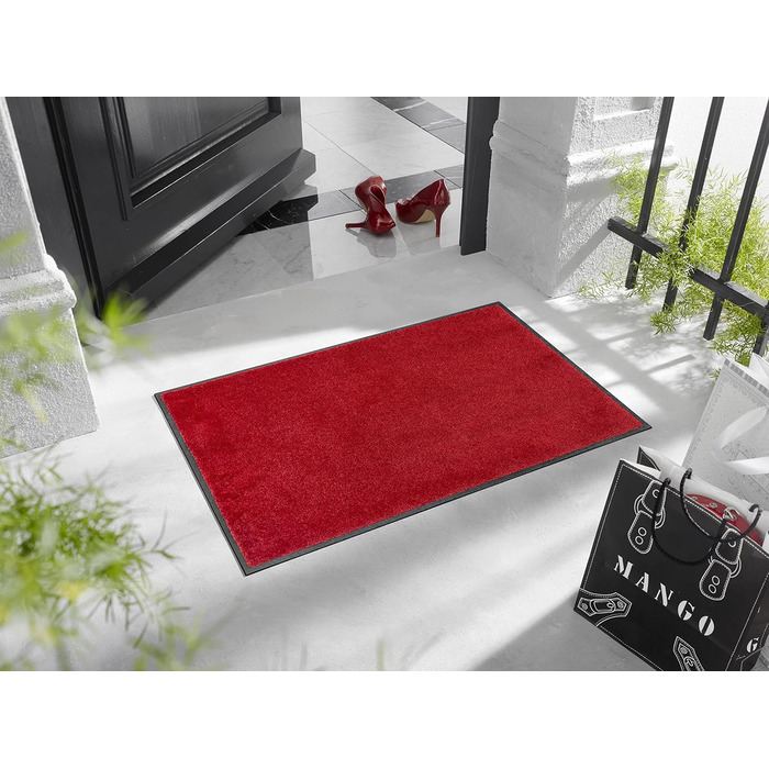 Килимок для підлоги Wash+Dry Regal Red 50x75 см, всередину і на вулицю, праний