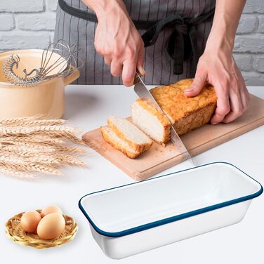 Форма для випічки хліба webake емальована 32x13x7 см