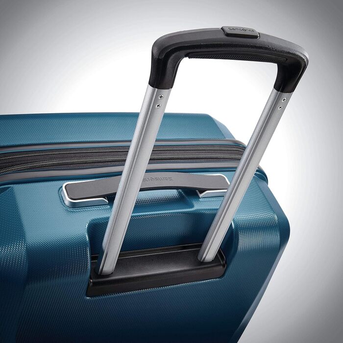 Жорстка валіза Samsonite Winfield 3 DLX з обертовими колесами, ручна поклажа, синя, універсальний розмір