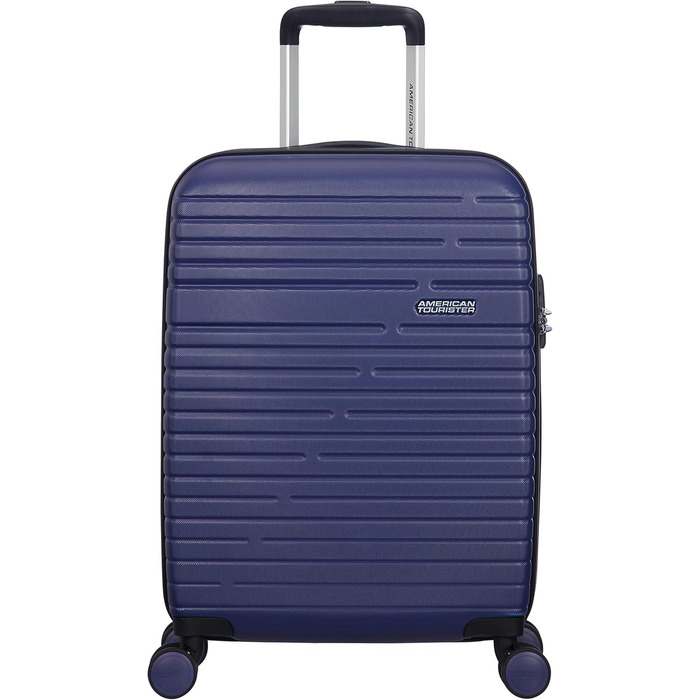 Валіза American Tourister Aero Racer Spinner 68, розширювана, 3.6 кг, 75.5 л, синя, 4 колеса
