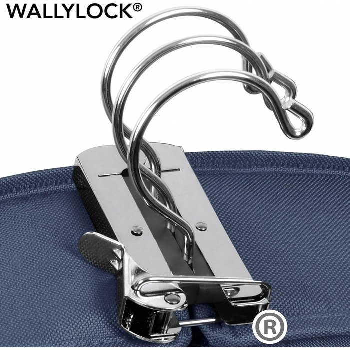 Дорожній трискладний чохол для сукні WallyBags, темно-синій, 152 см