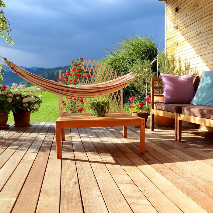 Дерев'яна решітка Relaxdays, розсувна, для саду, балкона, тераси, опора для рослин, 100x165x30 см, коричнева